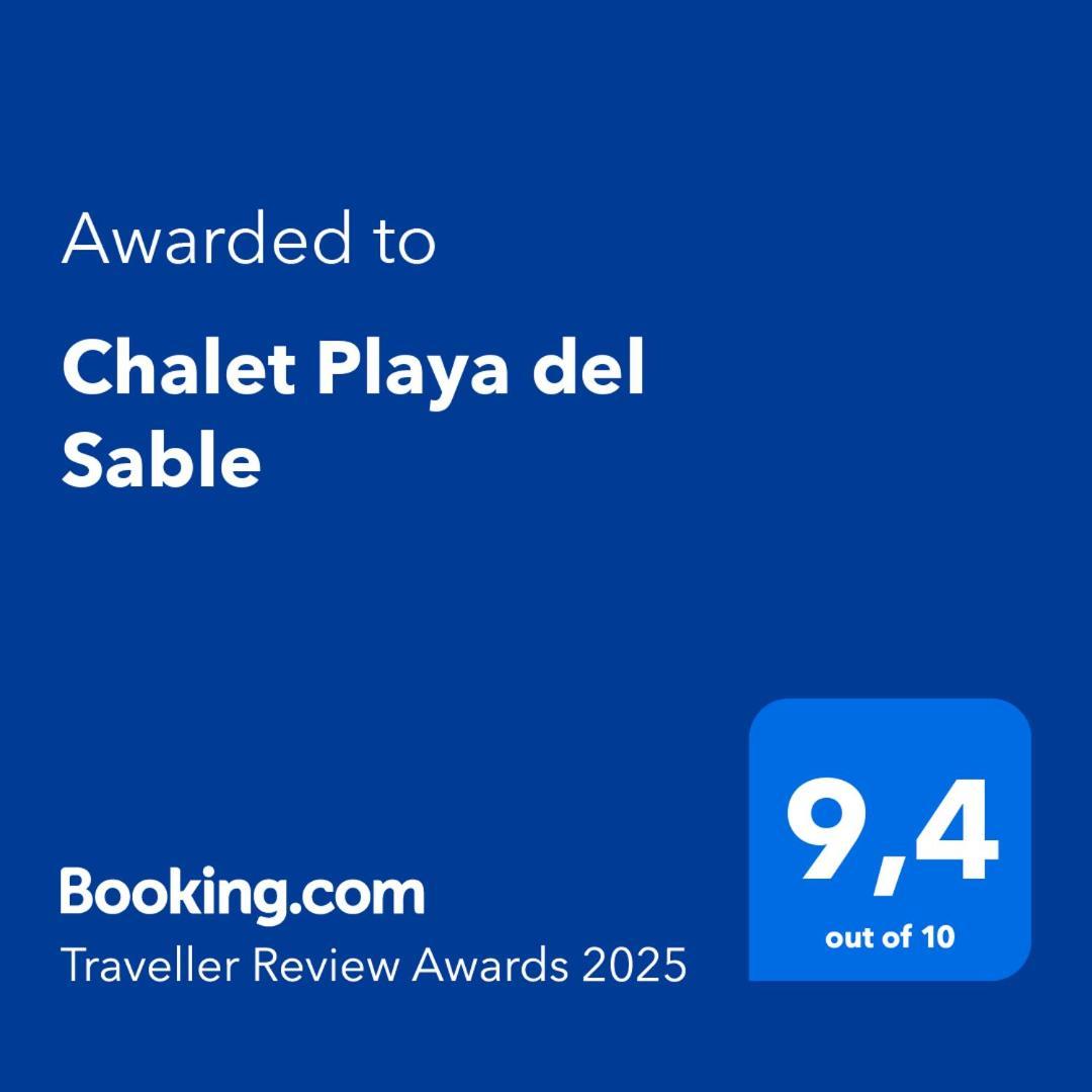 Chalet Playa del Sable Hinojedo Exterior foto